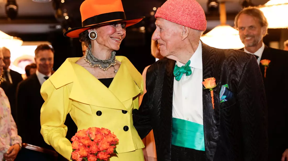 Olav Thon (r.) galt als einer der reichsten Menschen Norwegens. (Archivbild) - Bild: Berit Roald/NTB scanpix/dpa