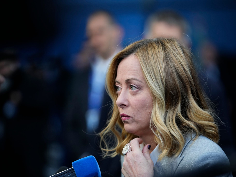 Italiens Ministerpräsidentin Giorgia Meloni führt bei den G7 derzeit den Vorsitz. (Foto: Archiv) - Foto: Petr David Josek/AP/dpa