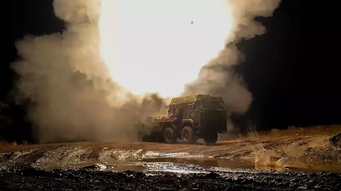 Die russische Armee setzt die Ukrainer unter Druck. (Archivbild) - Bild: Uncredited/Russian Defense Ministry Press Service via AP/dpa