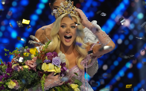 Miss Dänemark Victoria Kjær Theilvig ist die neue Miss Universe. - Foto: Fernando Llano/AP