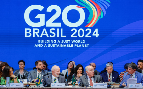 Die G20 wurde zur internationalen Abstimmung in Finanz- und Wirtschaftsfragen gegründet, beschäftigt sich inzwischen aber auch mit vielen anderen globalen Themen von der Terrorbekämpfung über den Klimaschutz bis hin zu Kriegen. (Archivbild) - Foto: Ricardo Stuckert/Palacio Planalto/dpa