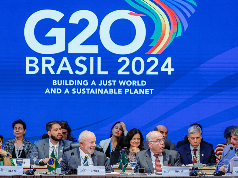 Die G20 wurde zur internationalen Abstimmung in Finanz- und Wirtschaftsfragen gegründet, beschäftigt sich inzwischen aber auch mit vielen anderen globalen Themen von der Terrorbekämpfung über den Klimaschutz bis hin zu Kriegen. (Archivbild) - Foto: Ricardo Stuckert/Palacio Planalto/dpa