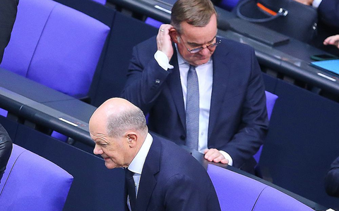 Olaf Scholz und Boris Pistorius am 13.11.2024 - Foto: über dts Nachrichtenagentur