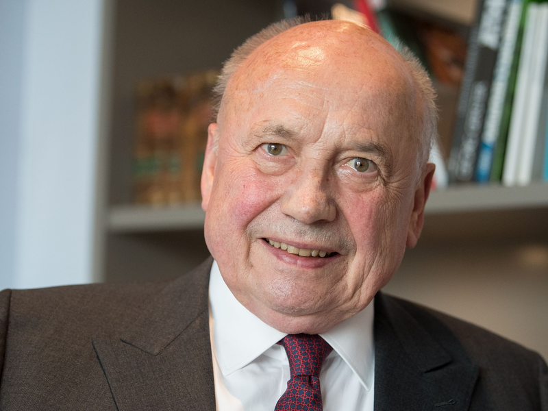 Friedrich von Metzler ist tot. - Foto: Fabian Sommer/dpa