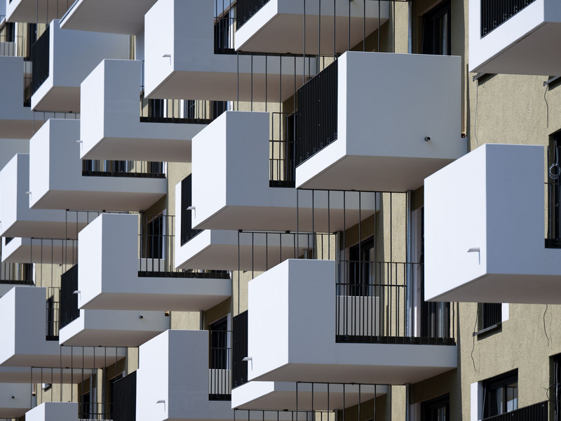 Seltenes Bild: neue Wohnungen - hier in München. - Foto: Sven Hoppe/dpa