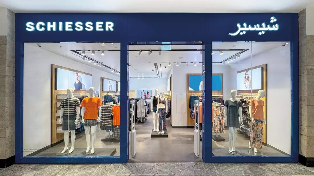 SCHIESSER eröffnet Franchise Store in den Vereinigten Arabischen Emiraten: Erste Filiale im Nahen Osten macht in Abu Dhabi auf - Bild: presseportal.de