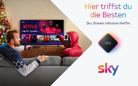 Sky Deutschland gewinnt Harry Kane als Sky Stream Markenbotschafter und setzt exklusive Marketing-Kampagne mit Netflix zum Launch von Squid Game S2 um - Foto: presseportal.de