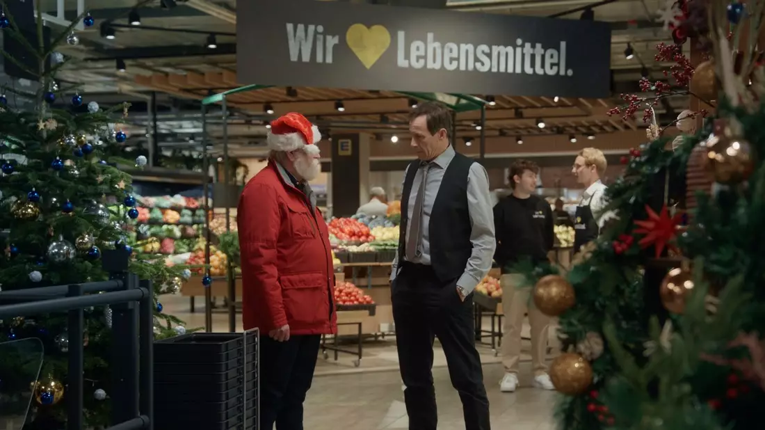 Weihnachten mal anders: EDEKA-Kampagne macht Schluss mit Weihnachtsmelancholie - Bild: presseportal.de