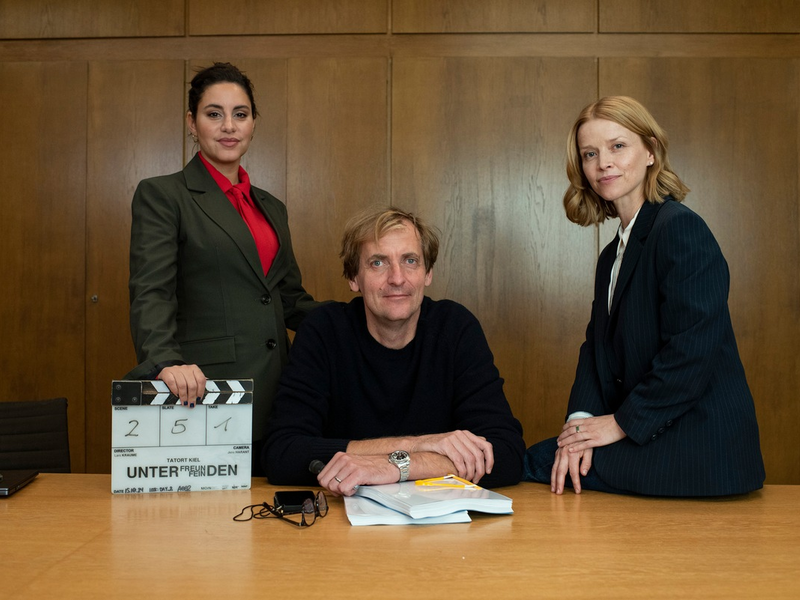 Doppel-Tatort für neues NDR Team - Dreh in Kiel mit Almila Bagriacik und Karoline Schuch - Foto: presseportal.de