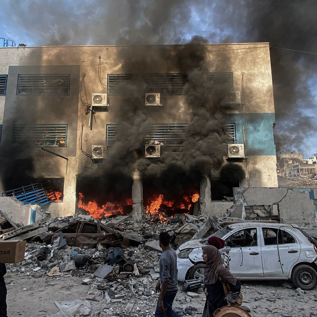 Die Vereinten Nationen warnen vor einer Hungersnot in Gaza (Archivbild) - Foto: Hadi Daoud/APA Images via ZUMA Press Wire/dpa
