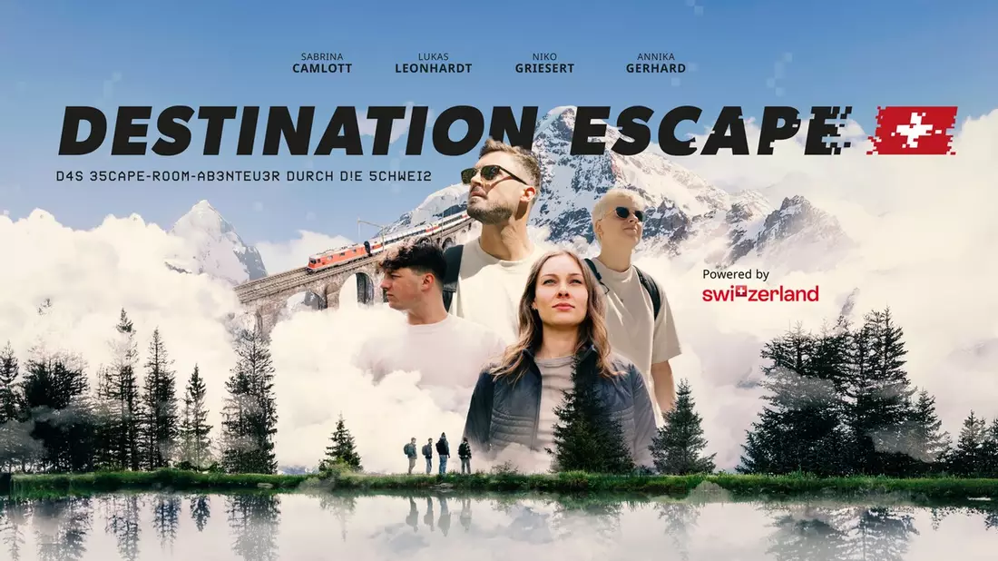Destination Escape: Rätsel-Dokumentarserie bald bei Prime Video - Bild: presseportal.de