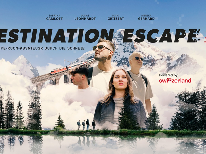Destination Escape: Rätsel-Dokumentarserie bald bei Prime Video - Foto: presseportal.de
