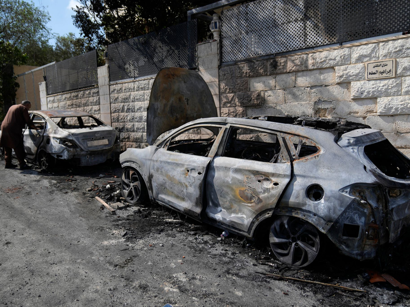 Immer wieder gibt es Fälle von Siedlergewalt gegen Palästinenser. (Archivbild) - Foto: Nasser Nasser/AP/dpa