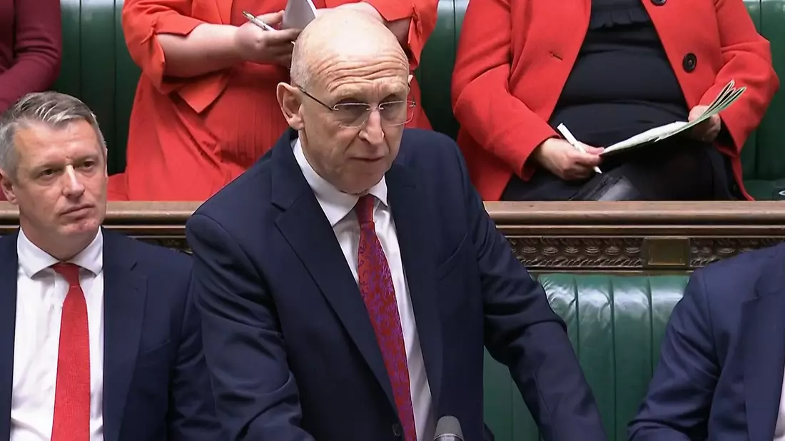 Der britische Verteidigungsminister John Healey während einer Fragestunde zum Thema Verteidigung im Londoner Unterhaus. - Bild: House Of Commons/Uk Parliament/PA Wire/dpa