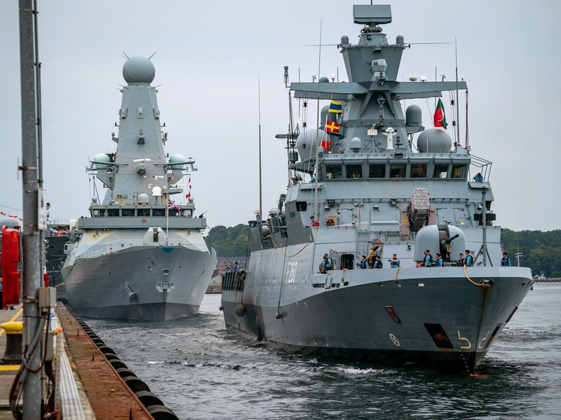 Traditionell ein starker Partner: deutsch-britische Marinekooperation - Foto: presseportal.de