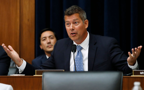 Sean Duffy war Abgeordneter, bevor er im Fernsehen landete. (Archibild) - Foto: Jacquelyn Martin/AP/dpa