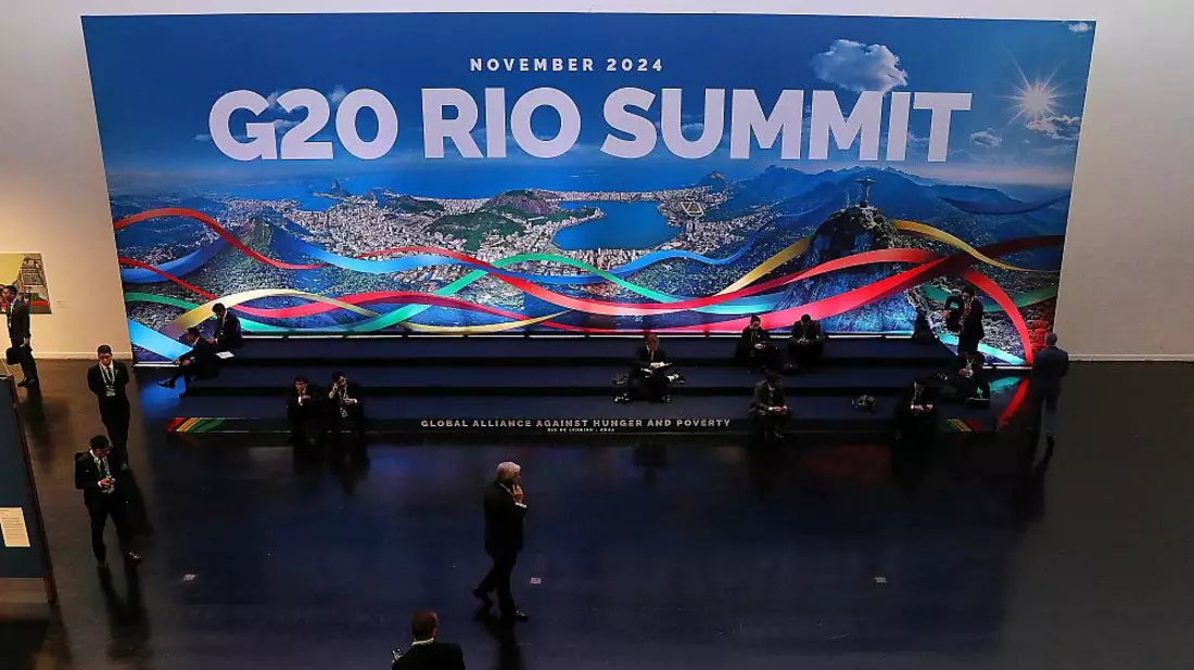 G20-Logo am 18.11.2024 - Bild: über dts Nachrichtenagentur