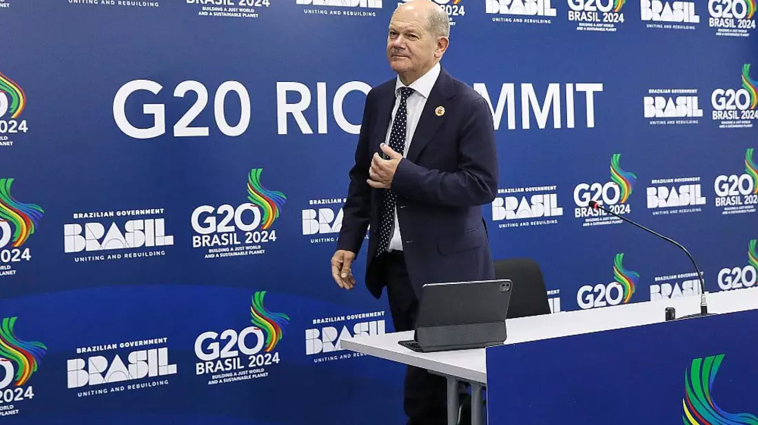 Olaf Scholz am 18.11.2024 - Bild: über dts Nachrichtenagentur