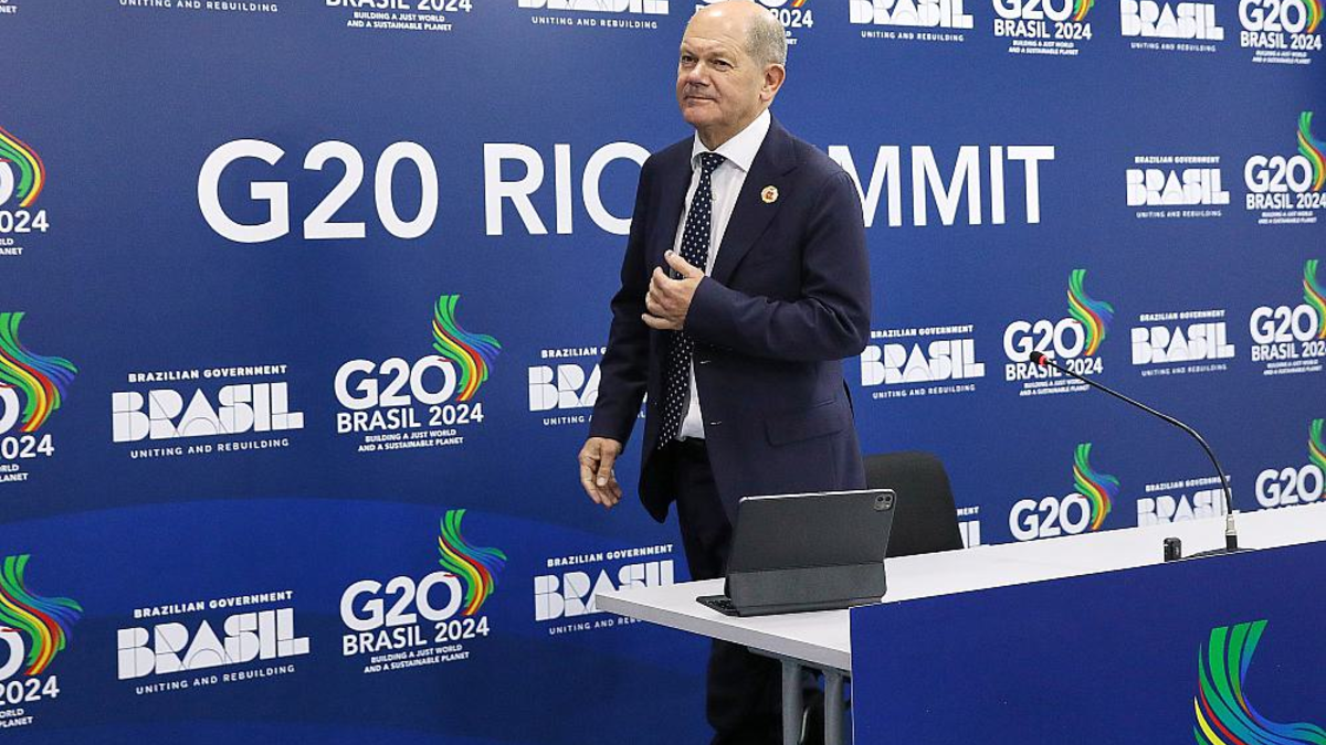 Olaf Scholz am 18.11.2024 - Foto: über dts Nachrichtenagentur