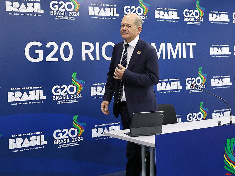 Olaf Scholz am 18.11.2024 - Foto: über dts Nachrichtenagentur