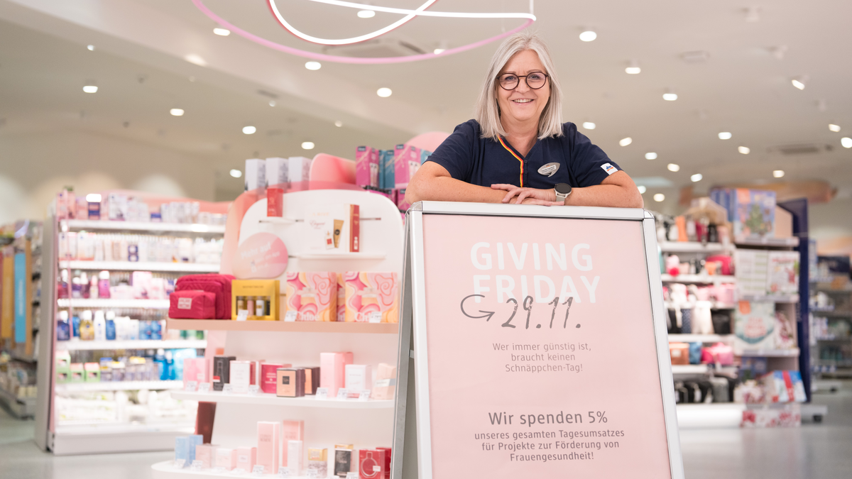 dm Giving Friday - Foto: dm/Wolfgang Lienbacher über pressetext.de