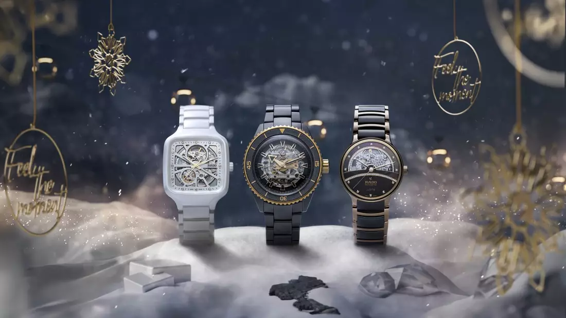 Perfekte Geschenkideen für die Festtage - Rado präsentiert drei zeitlose Uhrenmodelle - Bild: presseportal.de