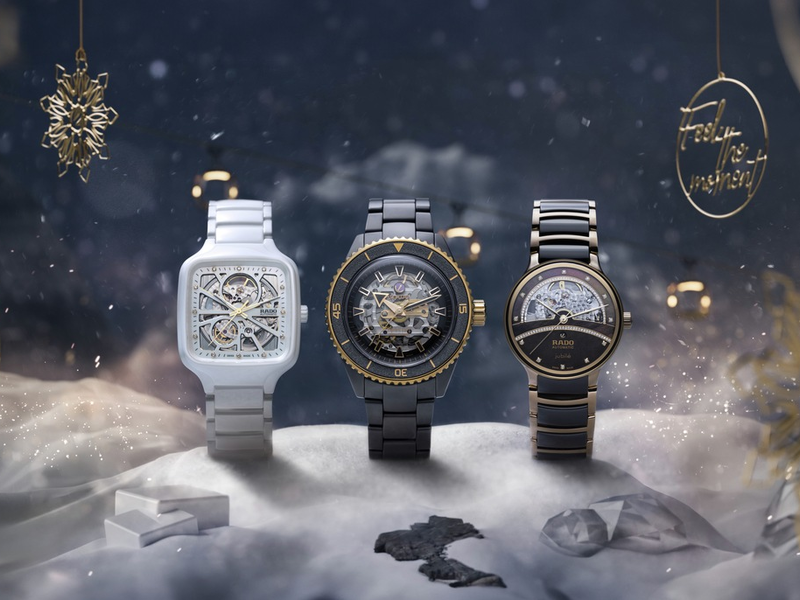 Perfekte Geschenkideen für die Festtage - Rado präsentiert drei zeitlose Uhrenmodelle - Foto: presseportal.de