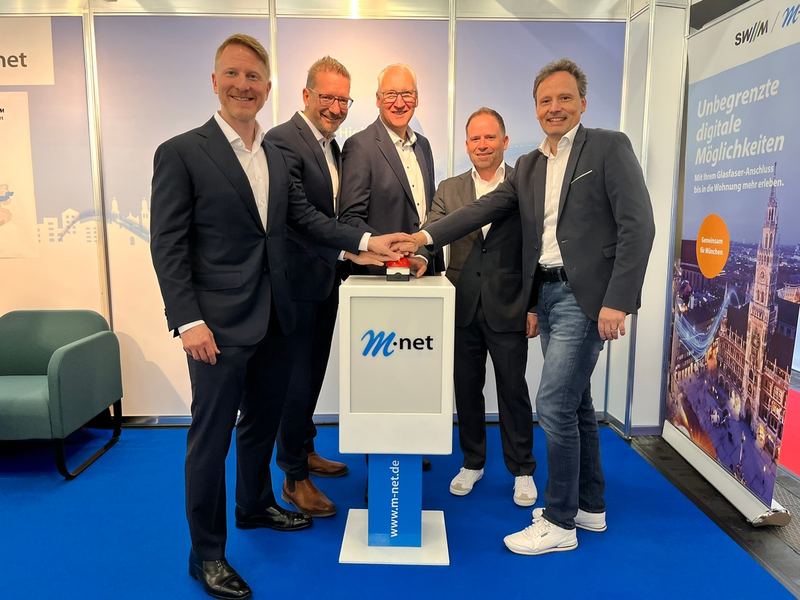 M-net führt echte 800 Gigabit-Übertragung im Glasfaser-Backbone ein - Foto: presseportal.de