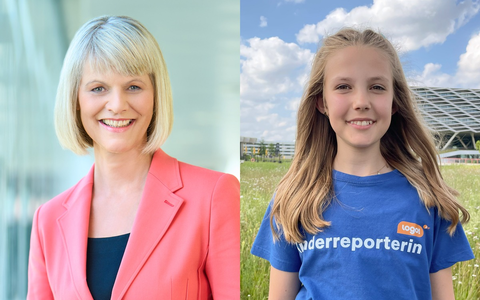 Zum Internationalen Tag der Kinderrechte: logo!-Kinderreporterin Dahlia im heute journal des ZDF - Foto: presseportal.de Zum Internationalen Tag der Kinderrechte: logo!-Kinderreporterin Dahlia im heute journal des ZDF - Foto: presseportal.de