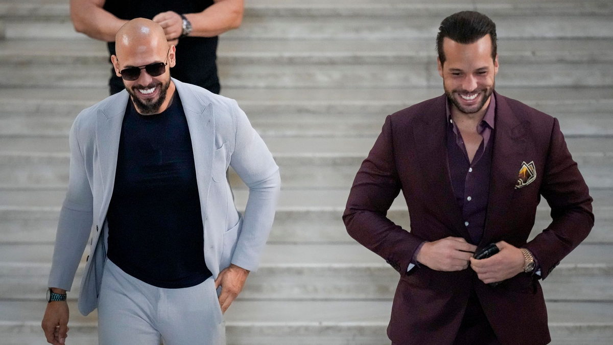 Das Hauptverfahren gegen die Tate-Brüder kann nun beginnen. - Foto: Vadim Ghirda/AP/dpa