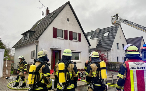 FW-E: Wohnungsbrand in Essen-Stadtwald - ein Hund verstorben - Foto: presseportal.de