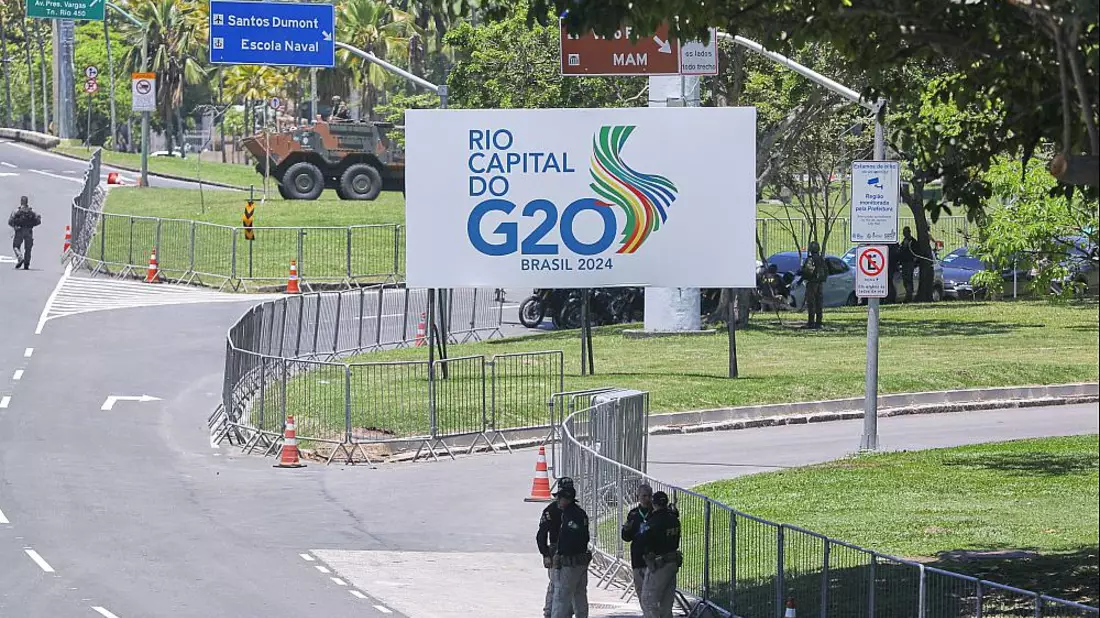 G20-Logo am 18.11.2024 - Bild: über dts Nachrichtenagentur