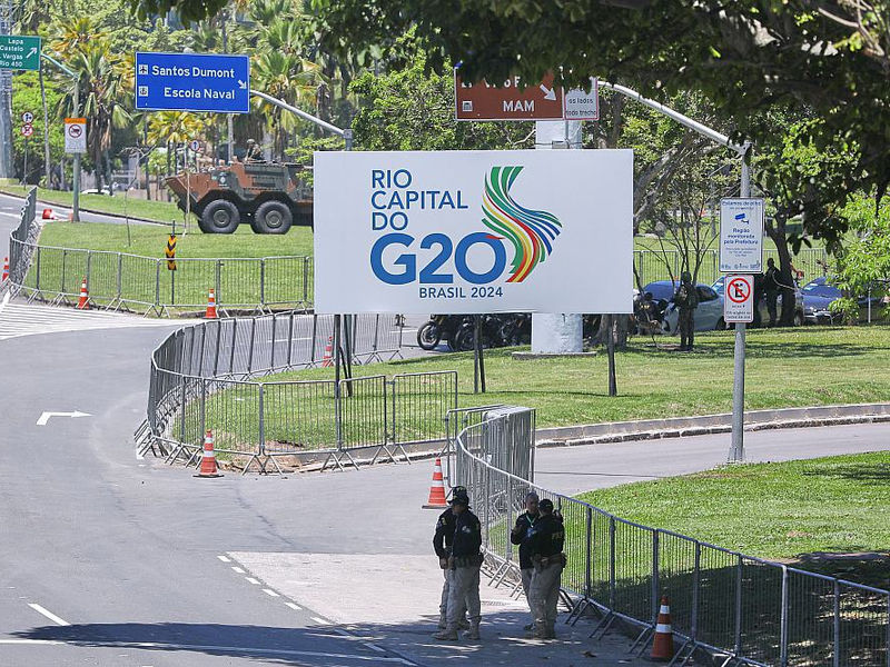 G20-Logo am 18.11.2024 - Foto: über dts Nachrichtenagentur