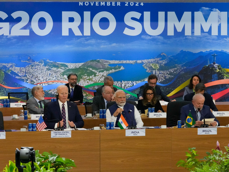 US-Präsident Joe Biden ist nur mehr wenige Monate im Amt. - Foto: Eraldo Peres/AP/dpa