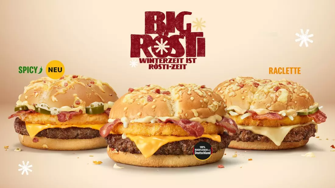 Es ist soweit: Der Big Rösti ist zurück bei McDonald's - diesen Winter sogar mit seiner eigenen Fanhymne - Bild: presseportal.de