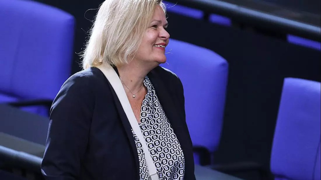Nancy Faeser (Archiv) - Bild: über dts Nachrichtenagentur