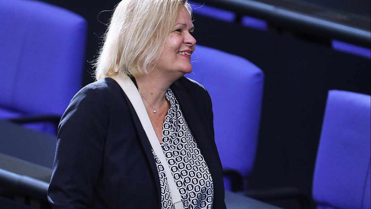 Nancy Faeser (Archiv) - Foto: über dts Nachrichtenagentur