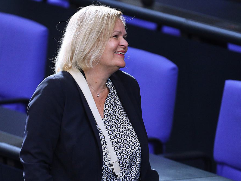 Nancy Faeser (Archiv) - Foto: über dts Nachrichtenagentur