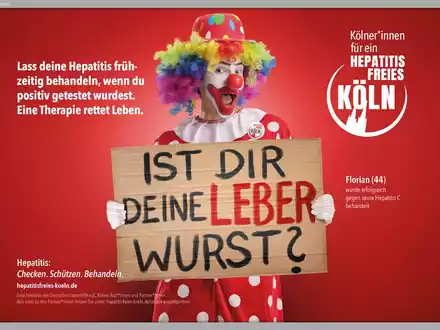 Köln soll Hepatitis-frei werden - Foto: presseportal.de
