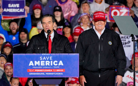 2022 sollte Mehmet Oz einen Senats-Sitz für die Republikaner holen - scheiterte aber. (Archivbild)  - Foto: Gene J. Puskar/AP/dpa