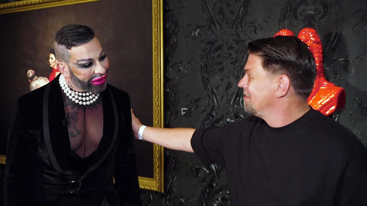 Baumarkt, Küche und Galerie: Harald Glööckler präsentiert sich facettenreich - Foto: presseportal.de