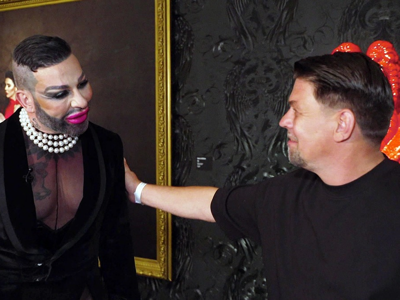 Baumarkt, Küche und Galerie: Harald Glööckler präsentiert sich facettenreich - Foto: presseportal.de