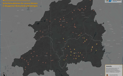 POL-W: W/RS/SG Medieneinladung: Kinder machen mit der Verkehrssicherheitsaktion Siehst du mich? auf sich aufmerksam - Foto: presseportal.de