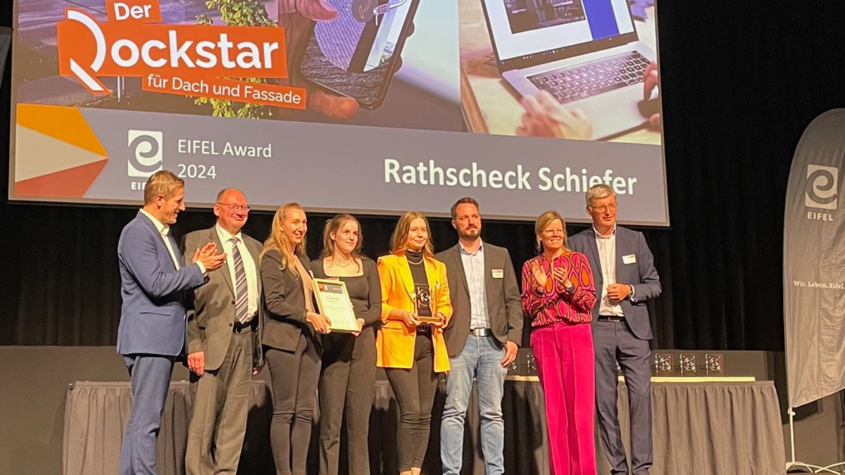 Vorreiter digitale Transformation in einer Traditionsbranche / Eifel Award für Rathscheck Schiefer - Foto: presseportal.de