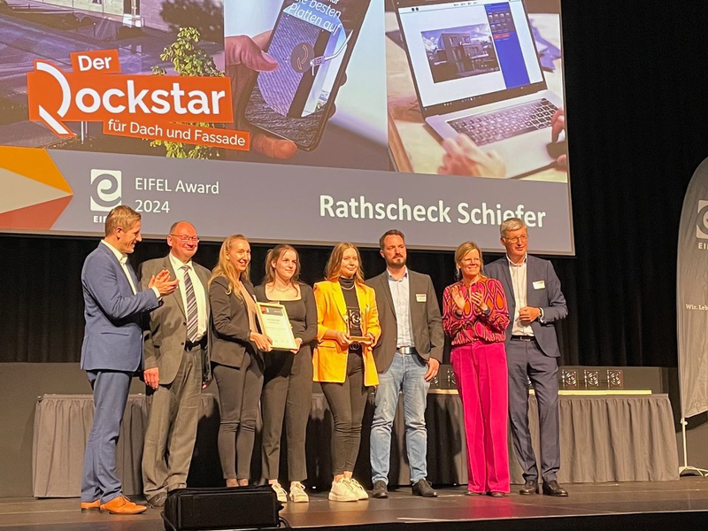 Vorreiter digitale Transformation in einer Traditionsbranche / Eifel Award für Rathscheck Schiefer - Foto: presseportal.de