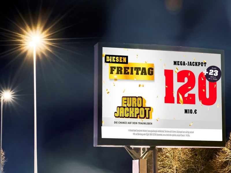 120 Millionen Euro: Wer schnappt sich den Eurojackpot? / Rund 23 Millionen Euro im zweiten Rang am Freitag (22. November) - Foto: presseportal.de