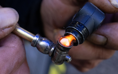 Crack verändert in vielen Kommunen das Stadtbild. - Foto: Boris Roessler/dpa