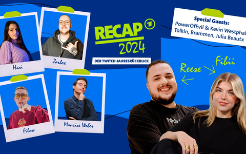 Recap 2024- Der große Twitch-Jahresrückblick der ARD - Foto: presseportal.de