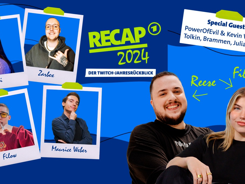 Recap 2024- Der große Twitch-Jahresrückblick der ARD - Foto: presseportal.de
