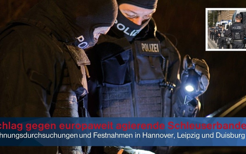 Bundespolizeidirektion München: Staatsanwaltschaft Traunstein und Bundespolizei gelingt Schlag gegen europaweit agierende Schleuserorganisation - Foto: presseportal.de